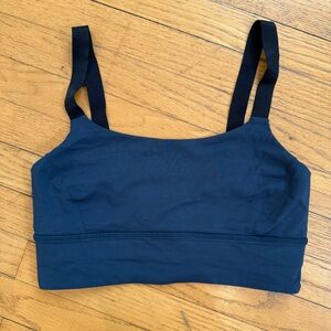 Lululemon Navy Black Sports Bra - 6